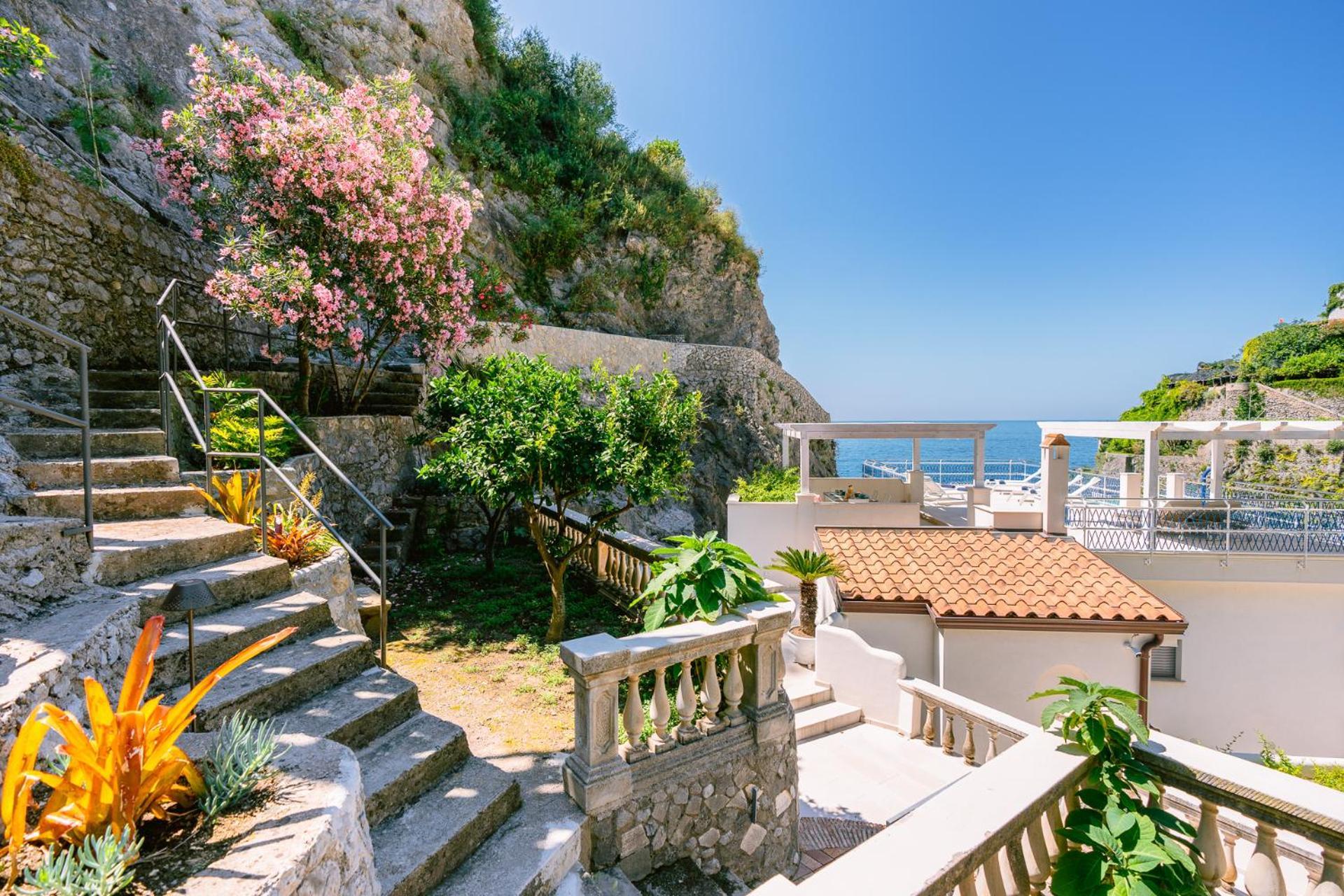Acquachiara Seaside Luxury Villa In Amalfi Coast Майорі Екстер'єр фото