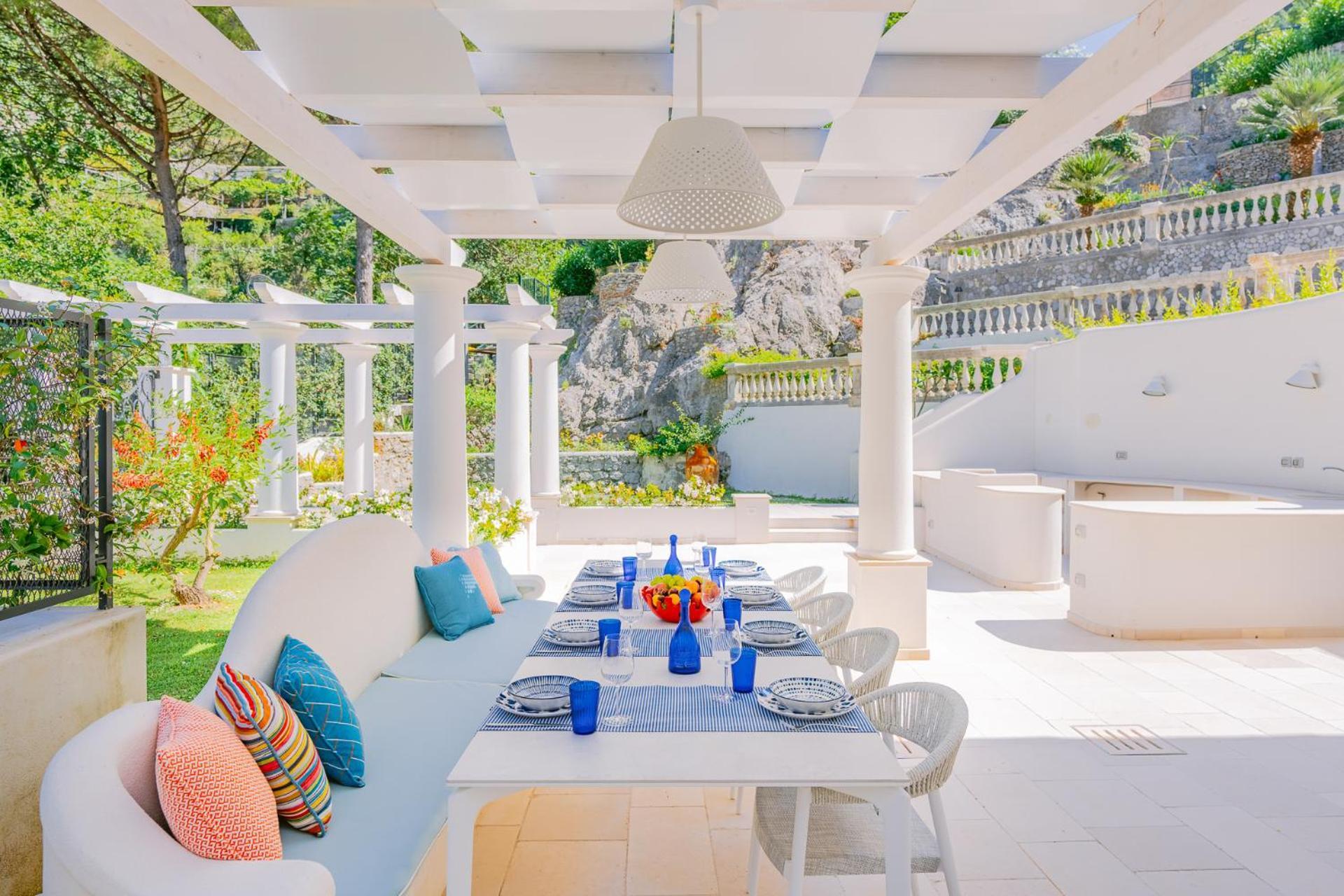 Acquachiara Seaside Luxury Villa In Amalfi Coast Майорі Екстер'єр фото
