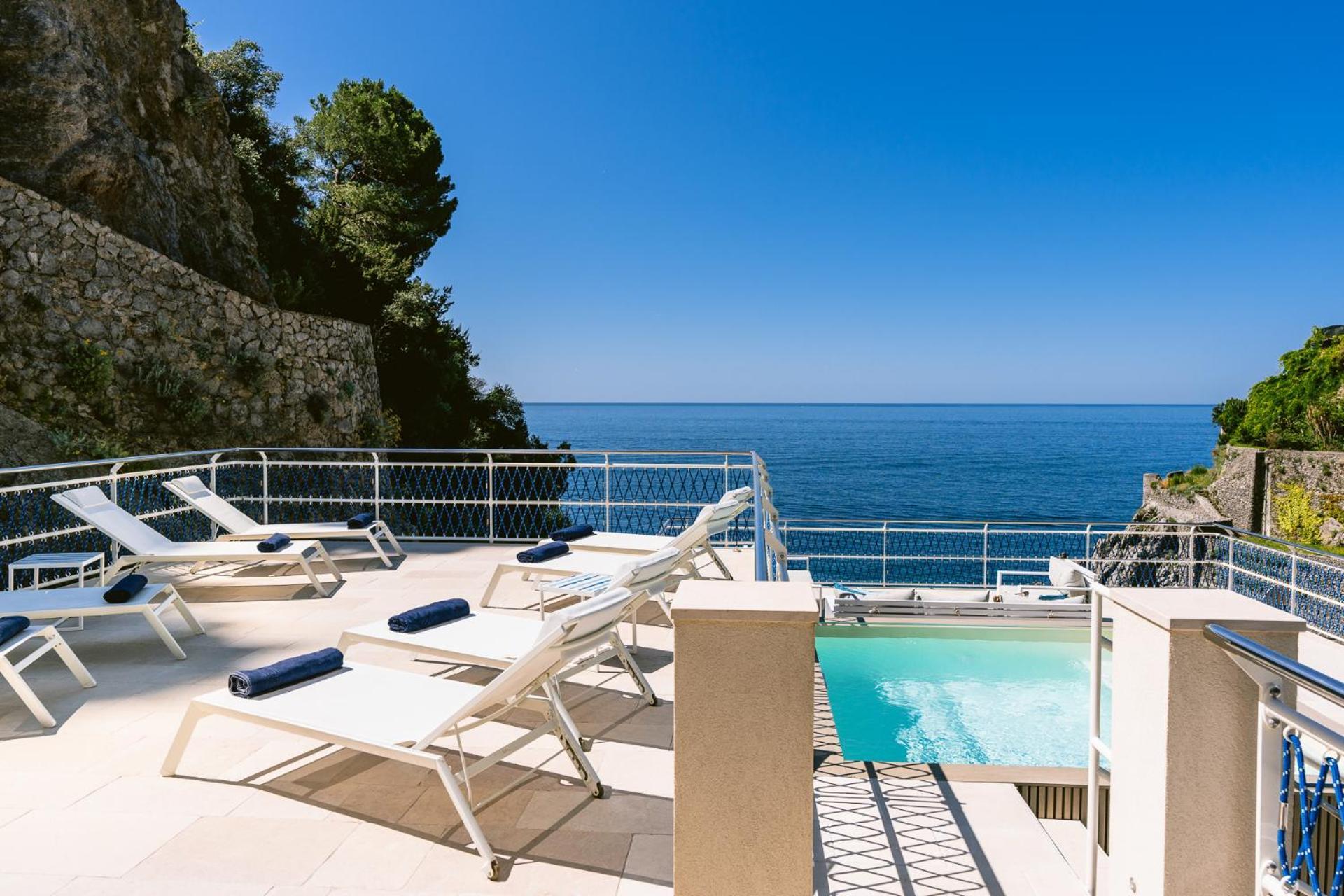 Acquachiara Seaside Luxury Villa In Amalfi Coast Майорі Екстер'єр фото
