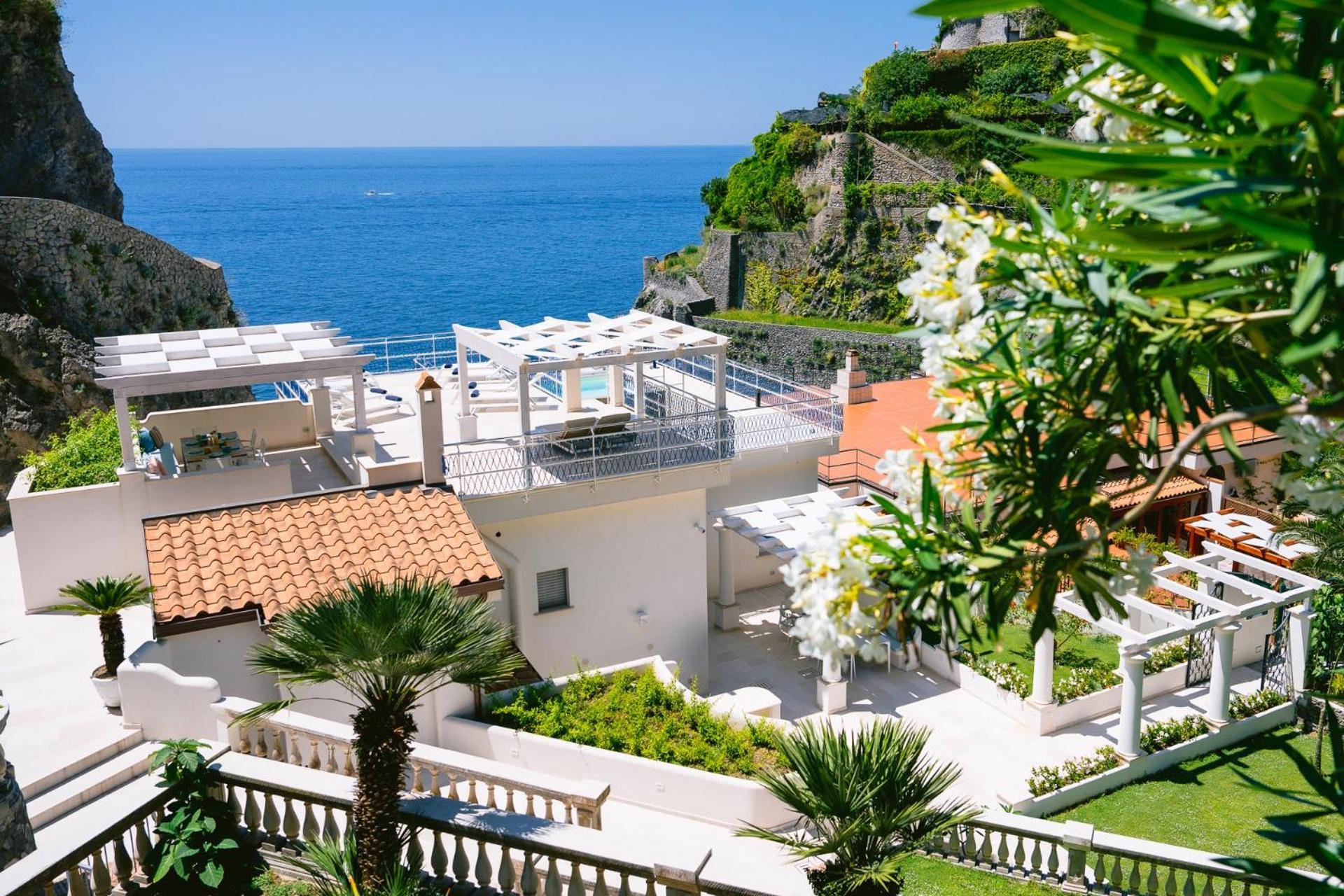 Acquachiara Seaside Luxury Villa In Amalfi Coast Майорі Екстер'єр фото